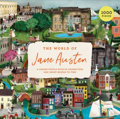 World of Jane Austen - A Jigsaw Puzzle with 60 Characters and Great Houses to Find (Mullan John)(Jigsaw)