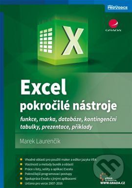 Excel – pokročilé nástroje - Marek Laurenčík