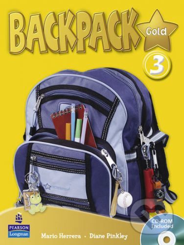 BackPack Gold New Edition 3: Students' Book w/ CD-ROM Pack - Diane Pinkley