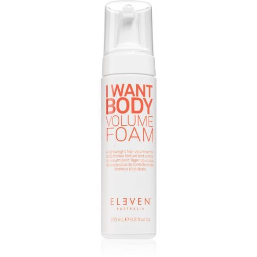 Eleven Australia I Want Body pěna na vlasy pro hustotu vlasů 200 ml