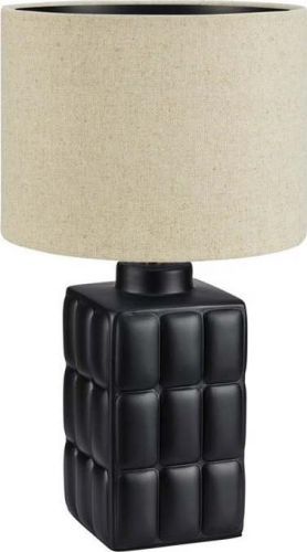 Béžovo-černá stolní lampa Markslöjd Cuscini, výška 58 cm