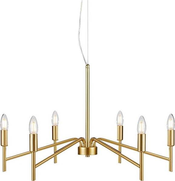 Závěsné svítidlo ve zlaté barvě Markslöjd Monarch, ø 70 cm