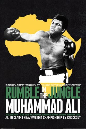 PYRAMID INTERNATIONAL Plakát, Obraz - Muhammad Ali - Rumble in the Jungle, (61 x 91,5 cm)