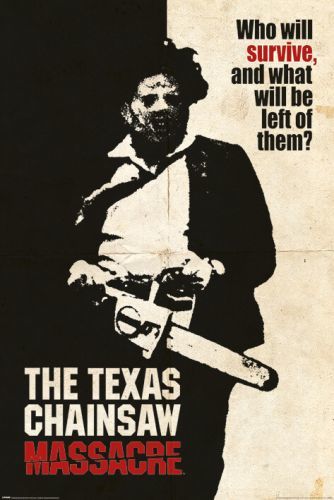 PYRAMID INTERNATIONAL Plakát, Obraz - Texaský masakr motorovou pilou - Who Will Survive?, (61 x 91,5 cm)