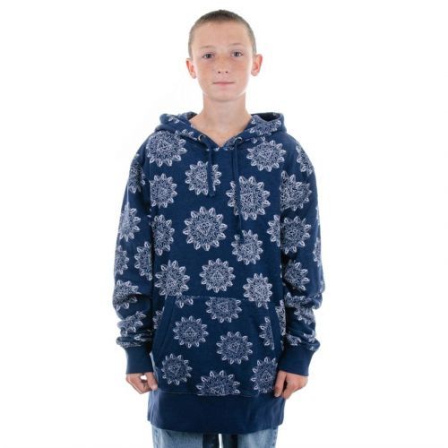 mikina DIAMOND - Pinup Indigo Hoodie Indigo (IND)