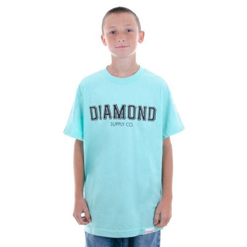 triko DIAMOND - Sf Diamond Ss Tee Diamond Blue (DBLU)