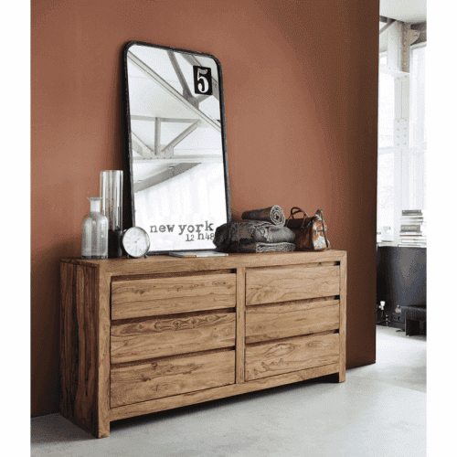 indickynabytek.cz - Komoda Gani 160x80x45 z indického masivu palisandr / sheesham