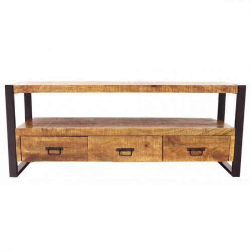 indickynabytek.cz - TV stolek Retro 150x60x45 z indického masivu mango