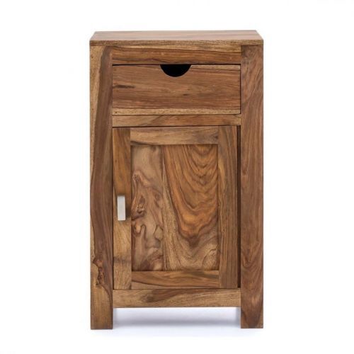 indickynabytek.cz - Skříňka do koupelny Amba 40x80x35 z indického masivu palisandr / sheesham