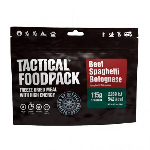 Dehydrované jídlo Tactical Foodpack Hovězí boloňské špagety
