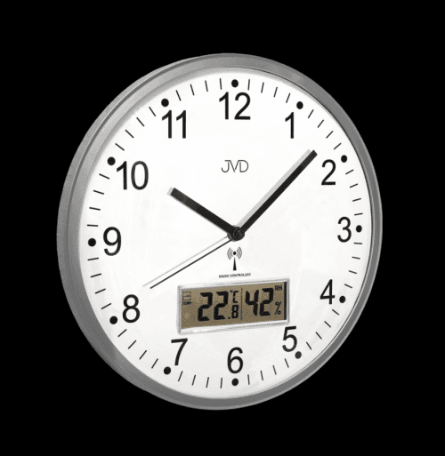 JVD Rádiem řízené nástěnné hodiny JVD RH78.1