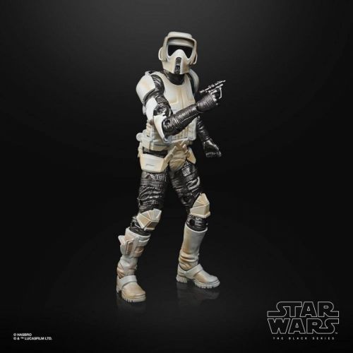 Hasbro | Star Wars The Mandalorian - sběratelská figurka Carbonized Scout Trooper (Black Series) 15 cm