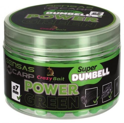 Sensas Boilies Dumbell 7mm 80g - Česnek