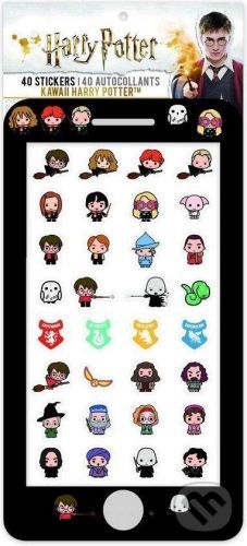 Harry Potter: Samolepky Kawaii - 40 ks