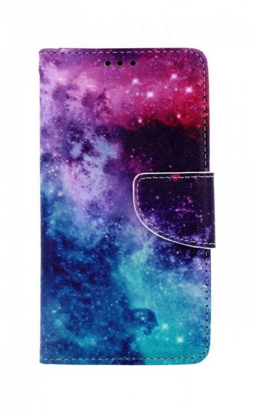 Pouzdro TopQ iPhone 13 mini knížkové Vesmír 66428