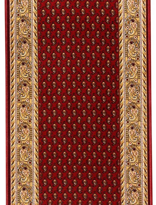Associated Weavers koberce Protiskluzový běhoun na míru Inca 11 - šíře 80 cm s obšitím Červená