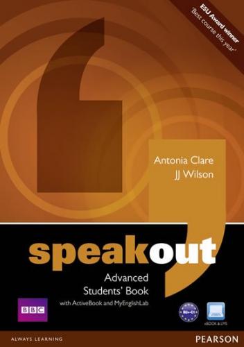 Wilson J. J.: Speakout Advanced Students' Book with DVD/Active Book and MyLab Pack