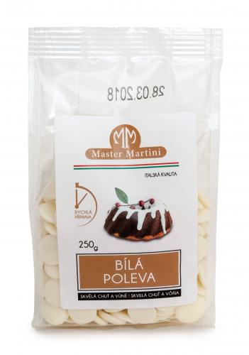 Bílá poleva 250g - Master Martini