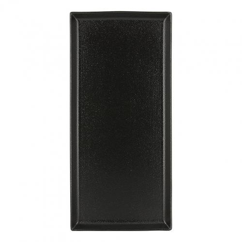 REVOL Talíř/podnos 32,5 x 15 cm matná černá Equinoxe