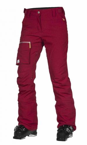 kalhoty CLWR - Slant Pant Burgundy (743) velikost: M