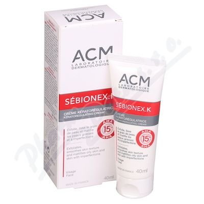 SÉBIONEX.K krém s 15% AHA kyselin 40ml