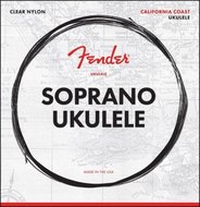 Fender California Coast Soprano Ukulele Strings Set of Four