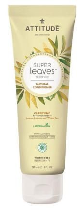 Přírodní kondicionér ATTITUDE Super leaves s detoxikačním účinkem - rozjasňující pro normální a mastné vlasy 240 ml