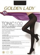Punčochové kalhoty Golden Lady Tonic 100 den - 4-L - černá