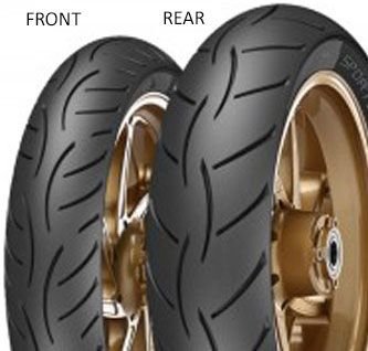 Metzeler Sportec Street 70/90 -14 34 S TL Přední Sportovní/Cestovní