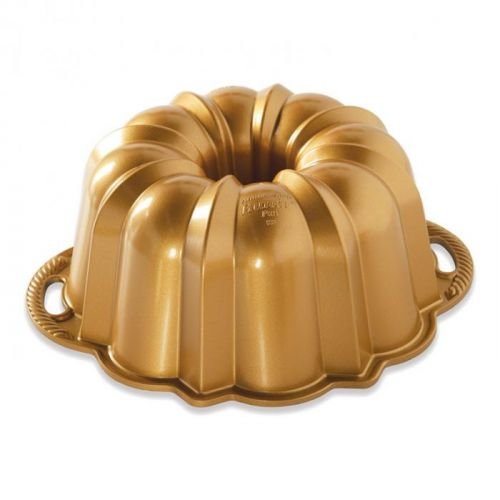 NordicWare Velká forma na bábovku Anniversary Bundt® zlatá, Nordic Ware