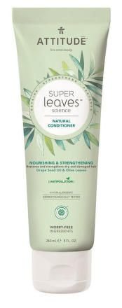 Přírodní kondicionér ATTITUDE Super leaves s detoxikačním účinkem - vyživující pro suché a poškozené vlasy 240 ml
