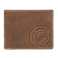 Pánská kožená peněženka Lagen Thor - hnědá