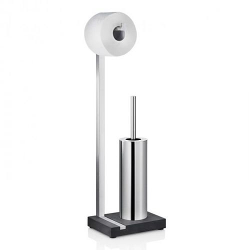 Blomus Stojan na jednu roli toaletního papíru II matný nerez MENOTO