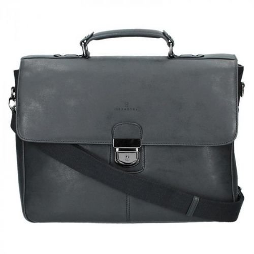 Pánská aktovka Hexagona 784632 - šedá