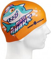 Mad Wave Mad Shark Swim Cap Junior Oranžová