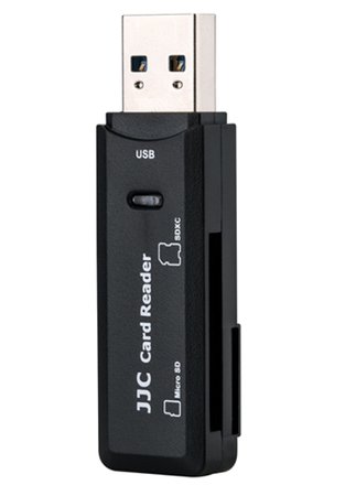 JJC čtečka SD a microSD karty USB 3.0 CR-SDMSD1