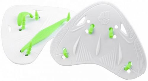 Plavecké packy Mad Wave Finger Paddles Pro Bílá