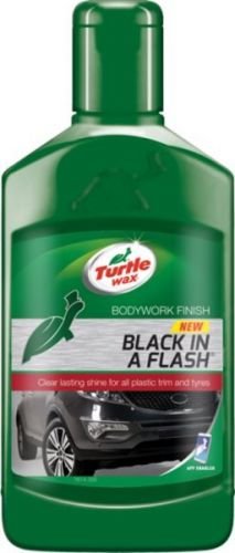 Turtle Wax Lesk pro plasty exteriérů, Black In A Flash, 300 ml