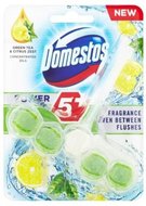 Domestos Power 5 Green Tea & Citrus tuhý WC blok 55g