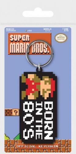 PYRAMID Klíčenka Super Mario Bros. - Born In The 80's