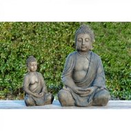 Dekorace ve tvaru Buddhy Boltze, výška 30 cm