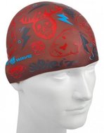 Plavecká čepička Mad Wave Street Silicone Červená
