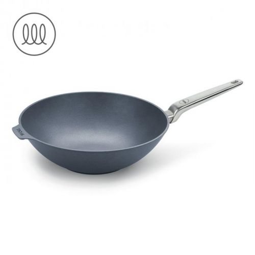 WOLL Titanová indukční pánev Wok Ø 32 cm s nerezovou rukojetí Diamond Lite PRO