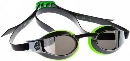 Mad Wave X-Look Mirror Racing Goggles Zelená