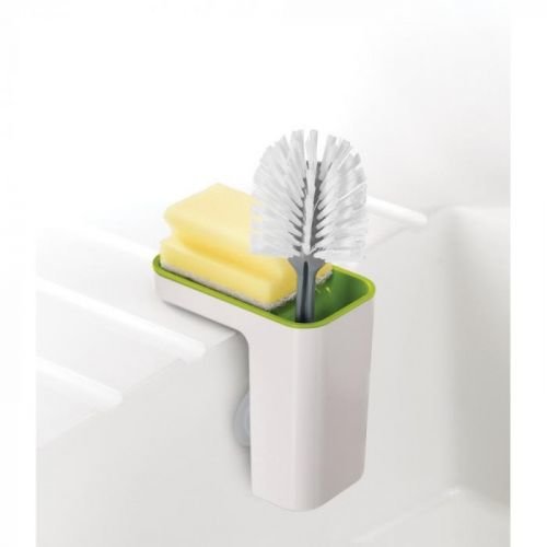 Bílo-zelený stojánek na mycí prostředky Joseph Joseph Caddy SinkPod