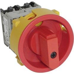Odpínač odblokovatelný BACO NS3EV48, 20 A, 400 V, 1 x 90 °, červená, žlutá, 1 ks