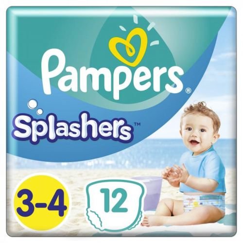 PAMPERS Pants Splashers vel. 3-4 (6-11 kg), 12 ks - jednorázové pleny do vody