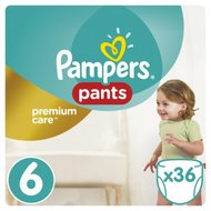 Pampers Plenkové kalhotky Premium Pants 6 Extra Large - 36 ks