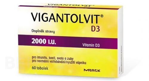 Vigantolvit D3 2000 I.U. 60 tobolek