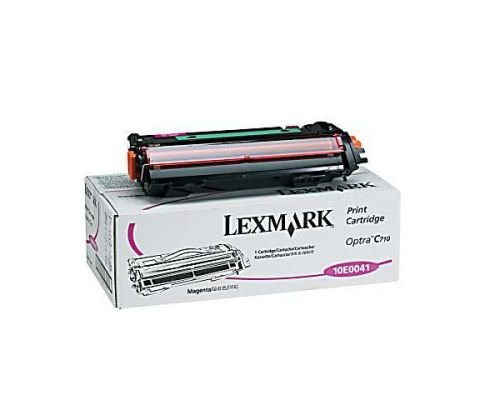 Lexmark 10E0041 purpurový (magenta) originální toner